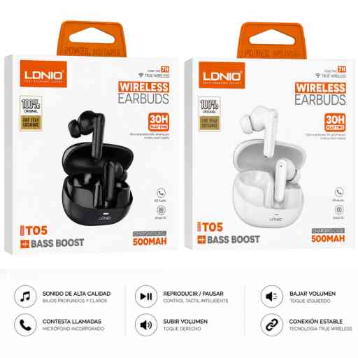 LDNIO T05 AUDIFONO BLUETOOTH