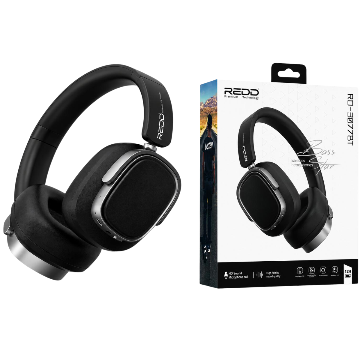 REDD RD-3077BT AUDIFONO BLUETOOTH