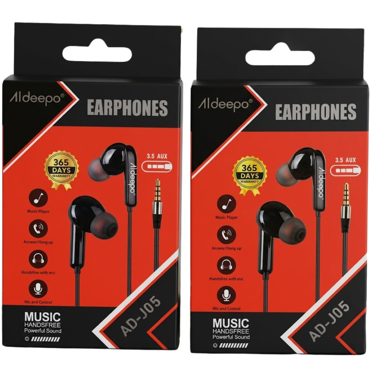 ALDEEPO AD-J05 AUDIFONO JACK 3.5MM