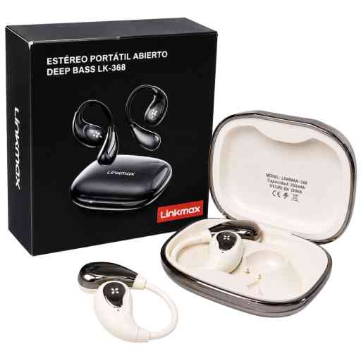LINKMAX LK-368 AUDIFONO BLUETOOTH (DORADO)