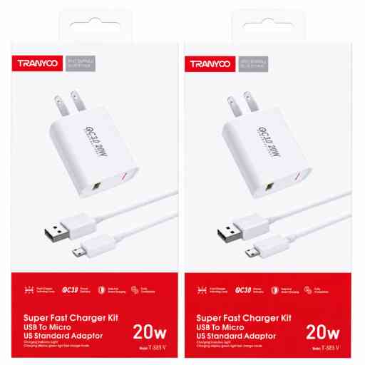 TRANYOO SE8-V CARGADOR 20W