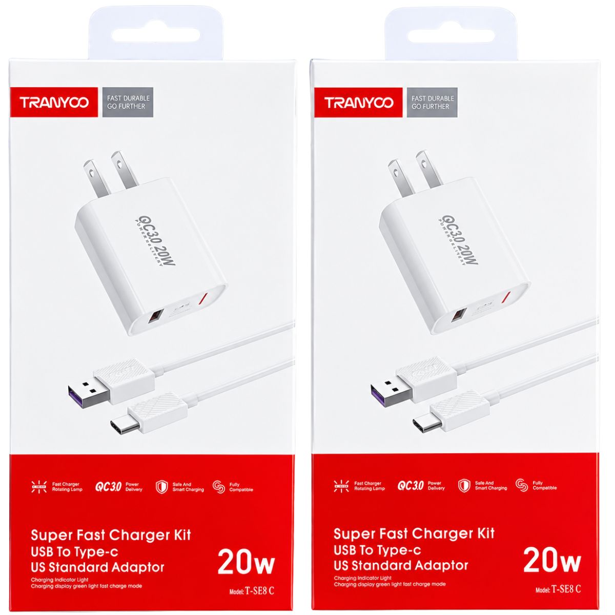 TRANYOO SE8-C CARGADOR 20W