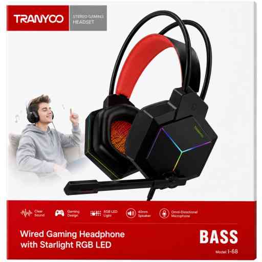 TRANYOO T-H4 AUDIFONO GAMER