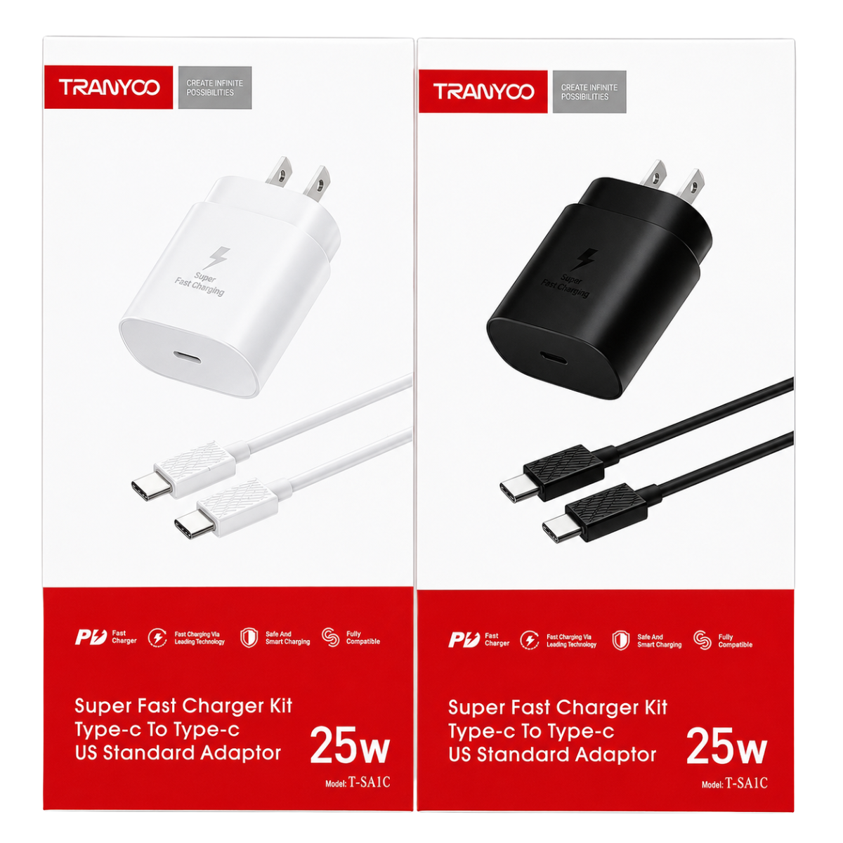 TRANYOO SA1C 25W CARGADOR TIPO C