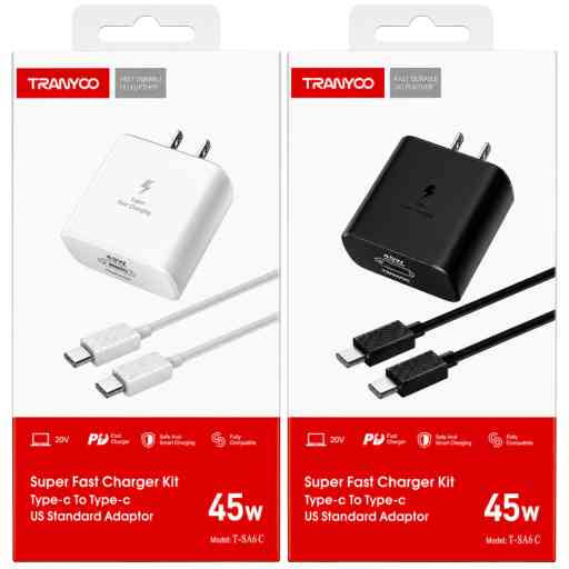 TRANYOO SA6C CARGADOR 45W PD