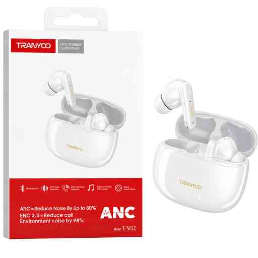 TRANYOO T-M2 AUDIFONO BLUETOOTH (BLANCO)