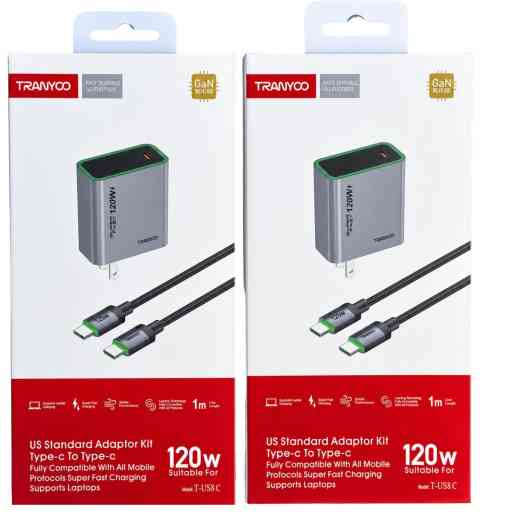 TRANYOO T-US8C CARGADOR PD 120W