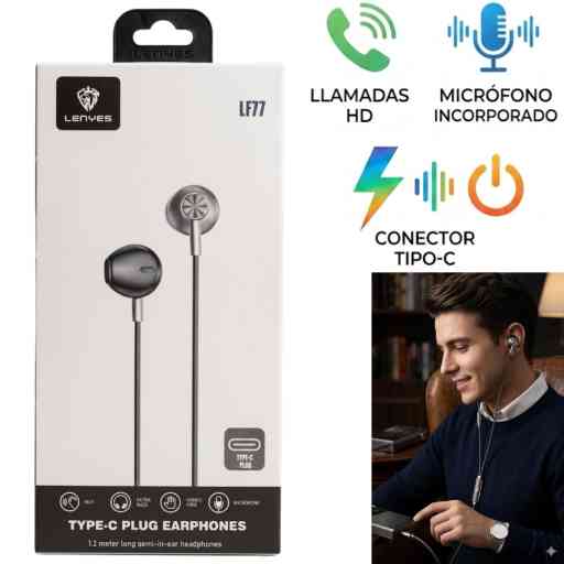 LENYES LF77 AUDIFONO TIPO C