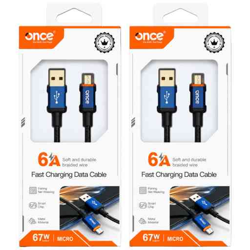 ONCE OC-435 CABLE MICRO USB 67W 6A