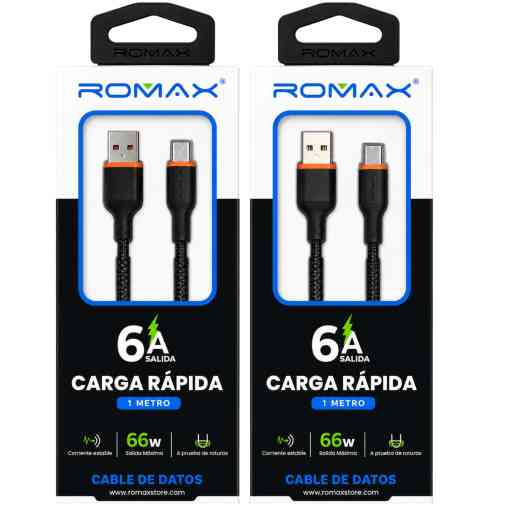 ROMAX TCD0705 CABLE TIPO C