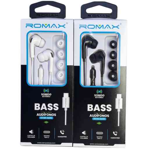 ROMAX TCA0337 AUDIFONO TIPO C
