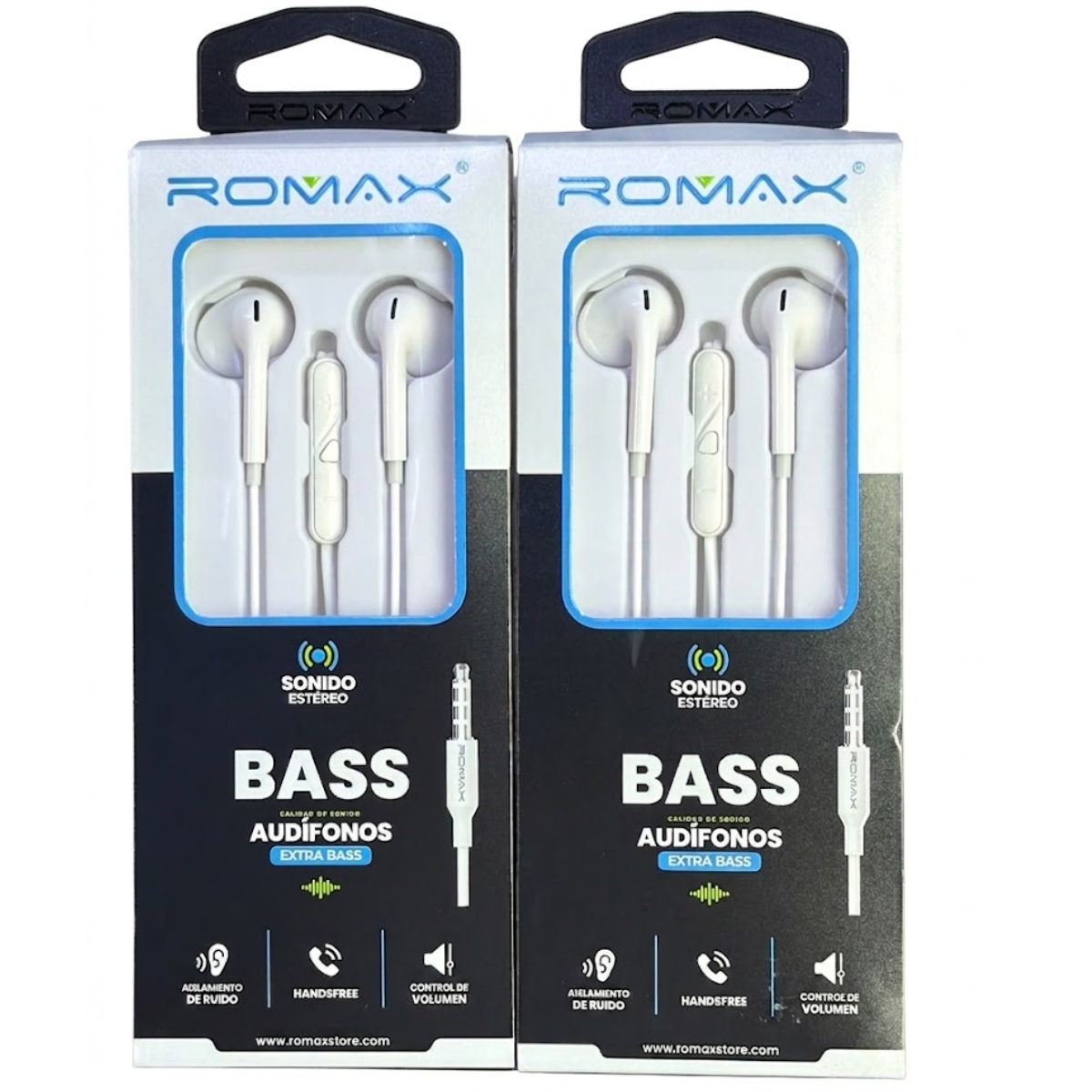 ROMAX TCA0340 AUDIFONO JACK 3.5MM