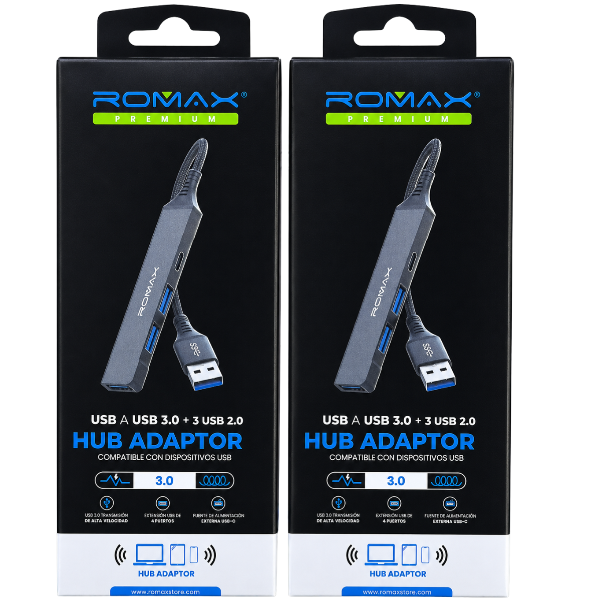 ROMAX TCD0678 HUB USB