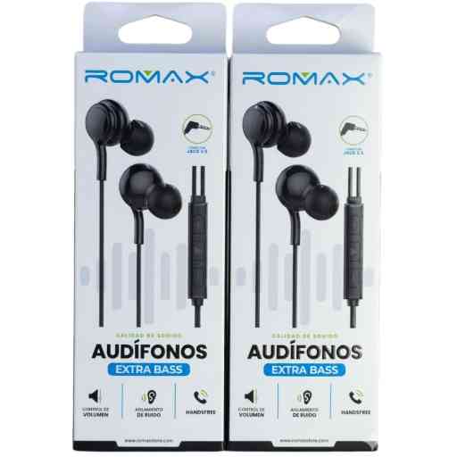 ROMAX TCA0382 AUDIFONO JACK 3.5MM