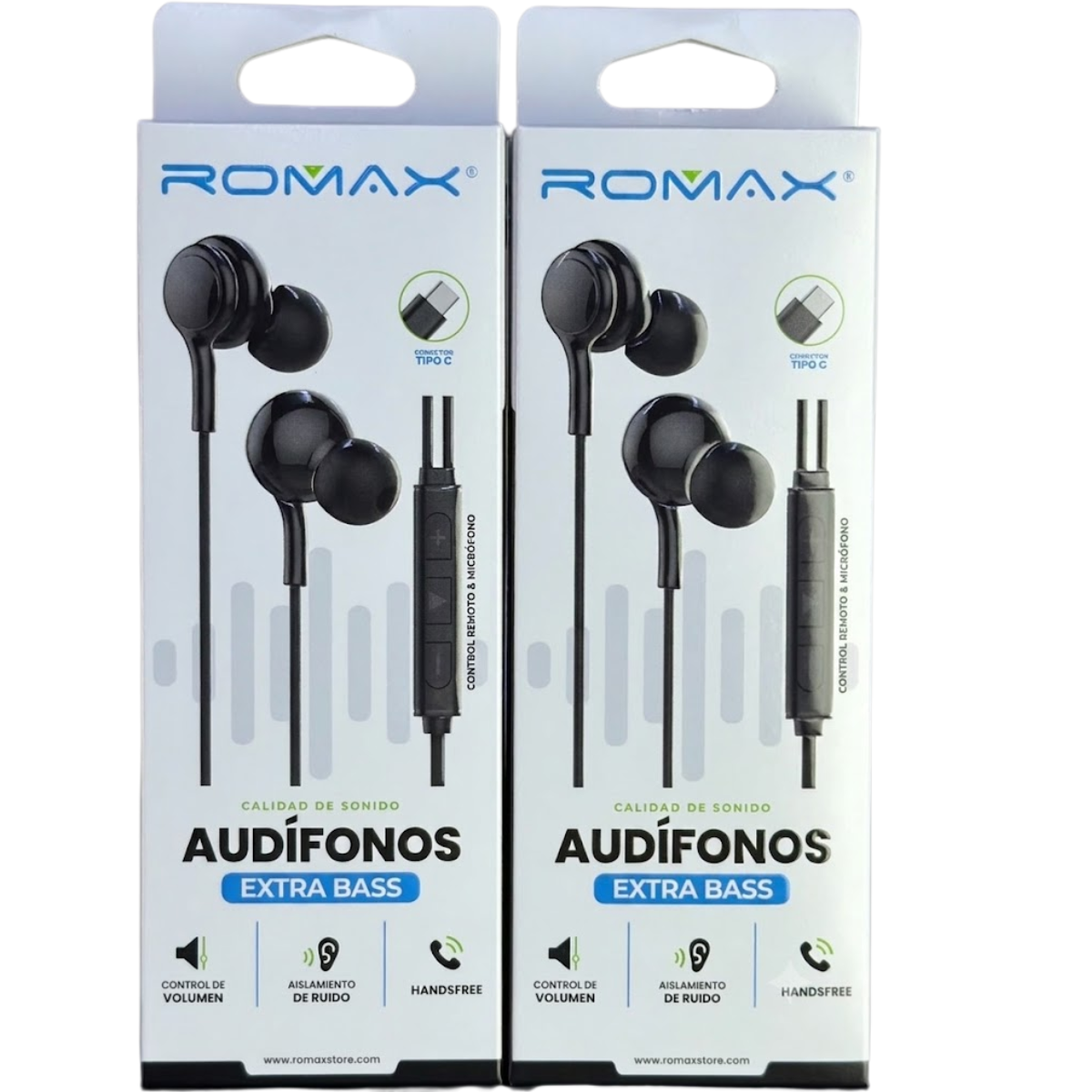 ROMAX TCA0383 AUDIFONO TIPO C