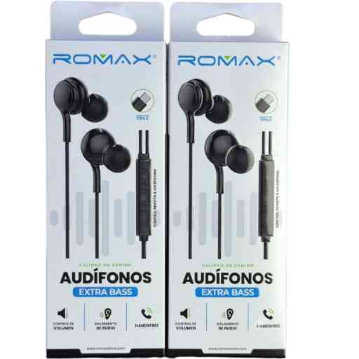ROMAX TCA0383 AUDIFONO TIPO C
