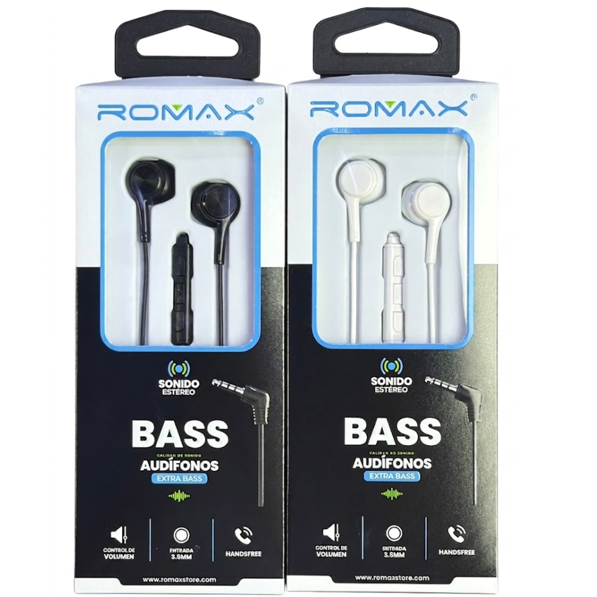 ROMAX TCA0396 AUDIFONO JACK 3.5MM