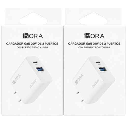 1HORA GAR161 20W DADO USB/PD