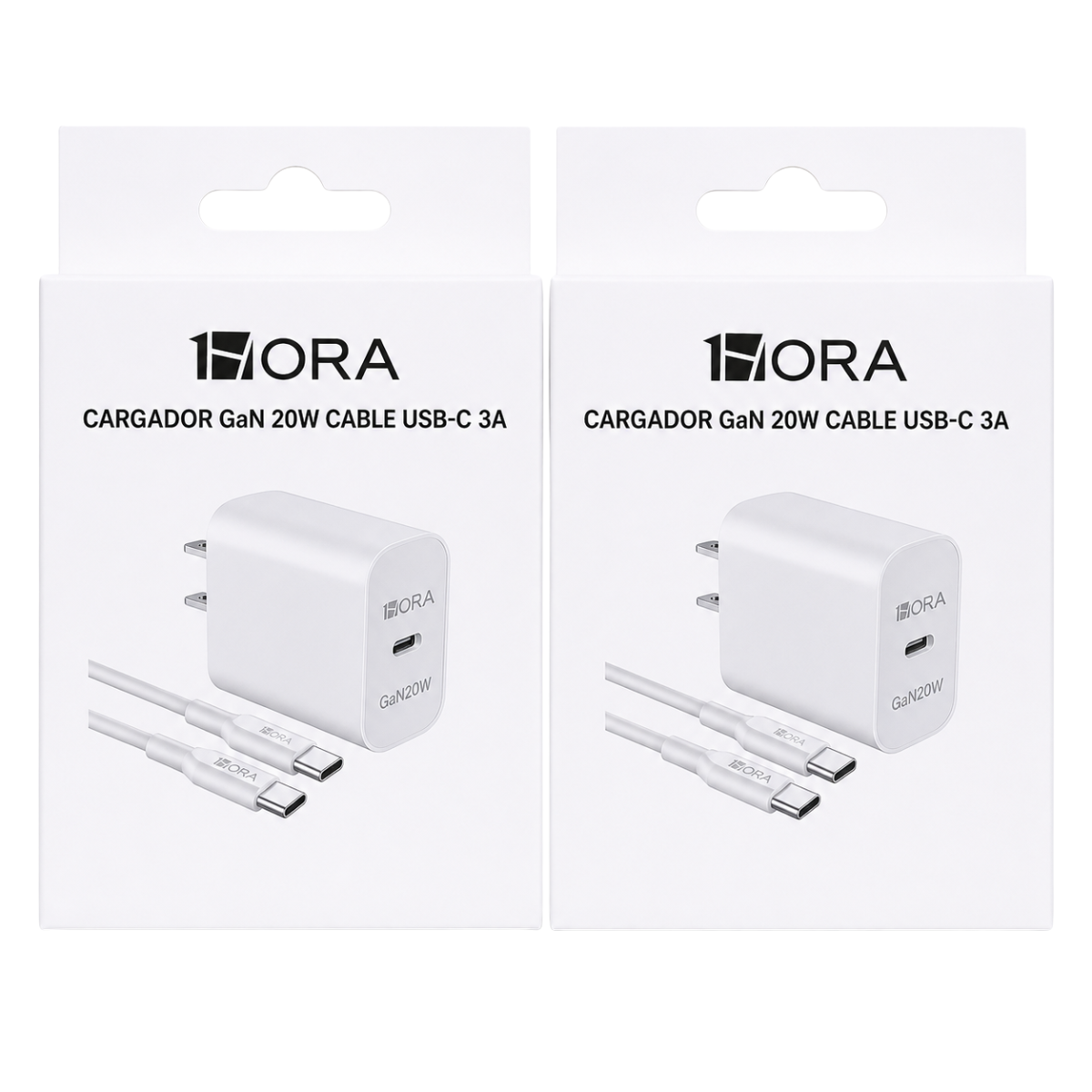 1HORA GAR153 20W CARGADOR CABLE C-C