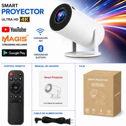 PROYECTOR HY300 PRO ULTRA HD