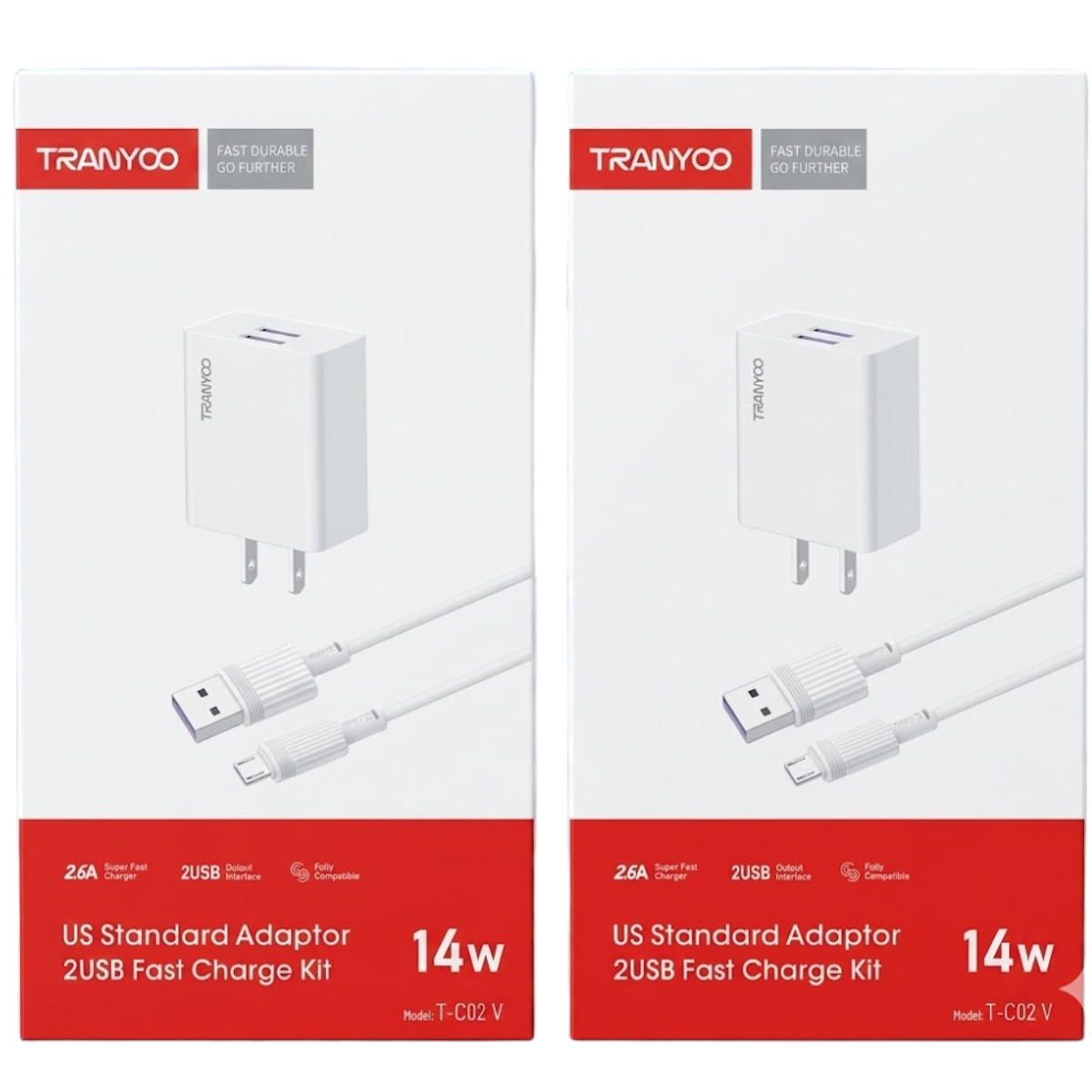 TRANYOO T-C02V CARGADOR MICRO USB