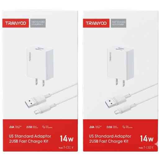 TRANYOO T-C02V CARGADOR MICRO USB