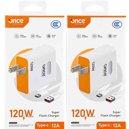 ONCE OC-890 CARGADOR 120W TIPOC