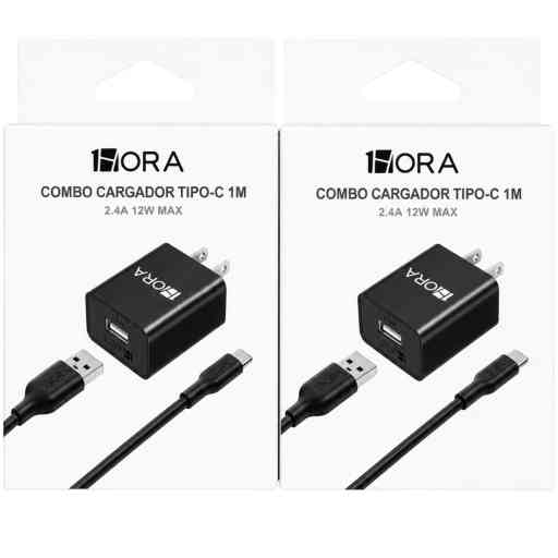 1HORA CAR142 GARGADOR CABLE TIPO C