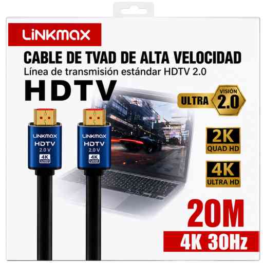 LINKMAX LK-H200 CABLE HDMI 4K DE 20MT