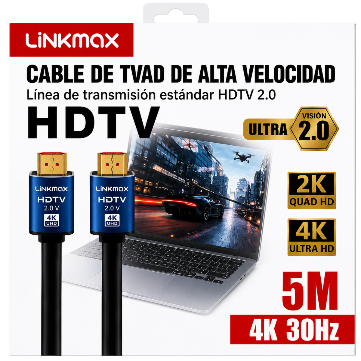 LINKMAX LK-H50 CABLE HDMI 4K DE 5MT