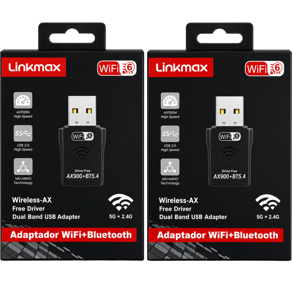 LINKMAX LK-600M ADAPTADOR USB DE DOBLE BANDA WIFI + BLUETOOTH