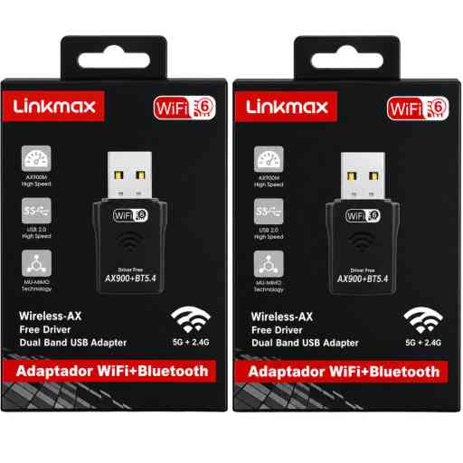 LINKMAX LK-600M ADAPTADOR USB DE DOBLE BANDA WIFI + BLUETOOTH