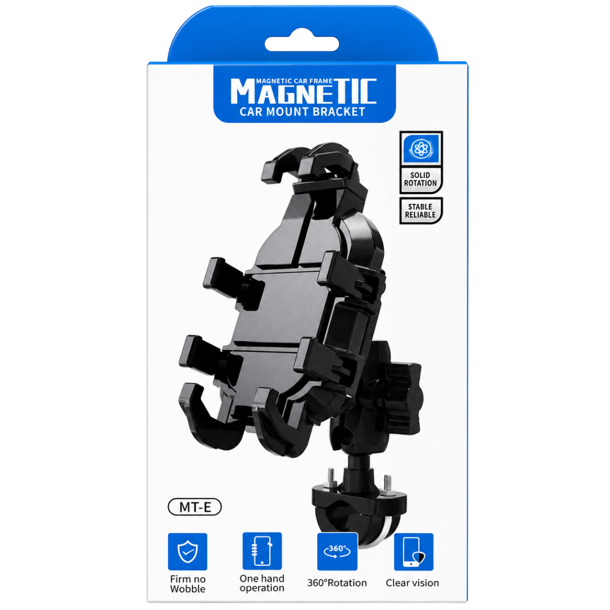 SOPORTE MT-E PARA MOTO CON ANTIVIBACION