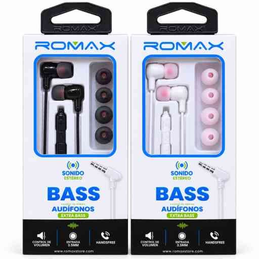 ROMAX A0003 AUDIFONO JACK 3.5MM