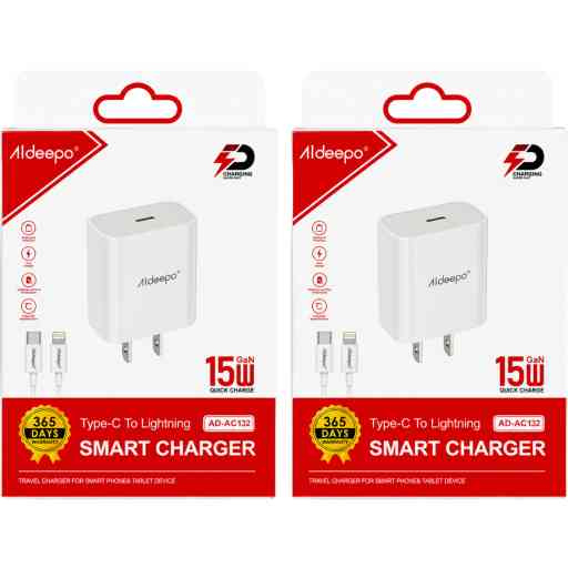 ALDEEPO AD-AC132 CARGADOR LIGHTNING
