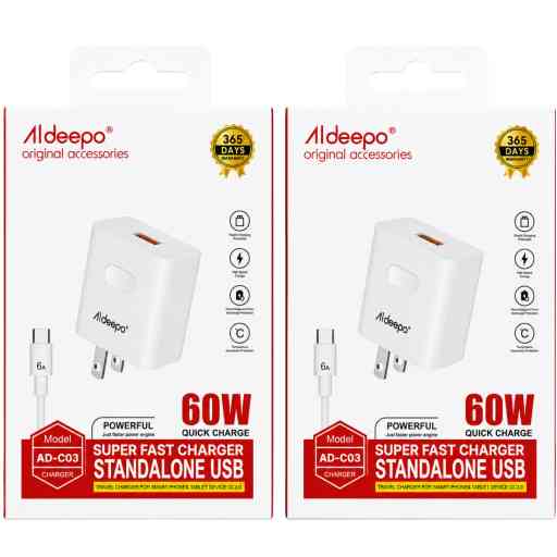 ALDEEPO AD-C03 CARGADOR TIPO C