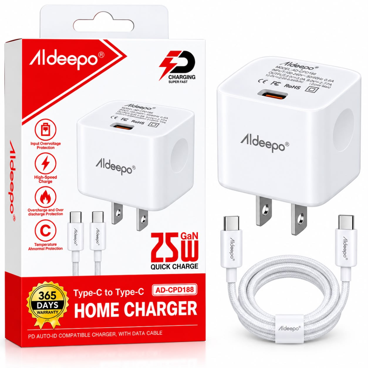 ALDEEPO AD-CPD188 CARGADOR PD