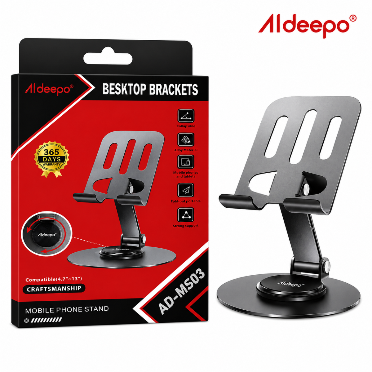 ALDEEPO AD-MS03 SOPORTE DE MESA