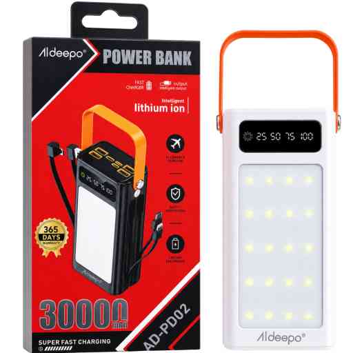 ALDEEPO AD-PD02 PORTATIL 30000MAH
