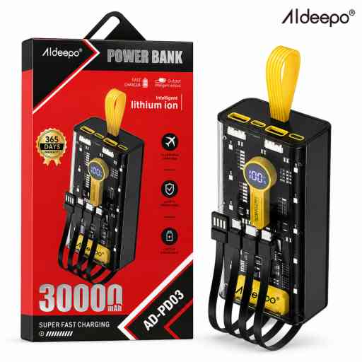 ALDEEPO AD-PD03 PORTATIL 30000MAH