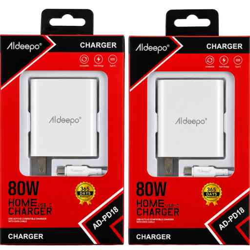 ALDEEPO AD-PD18 CARGADOR 80W TIPO C
