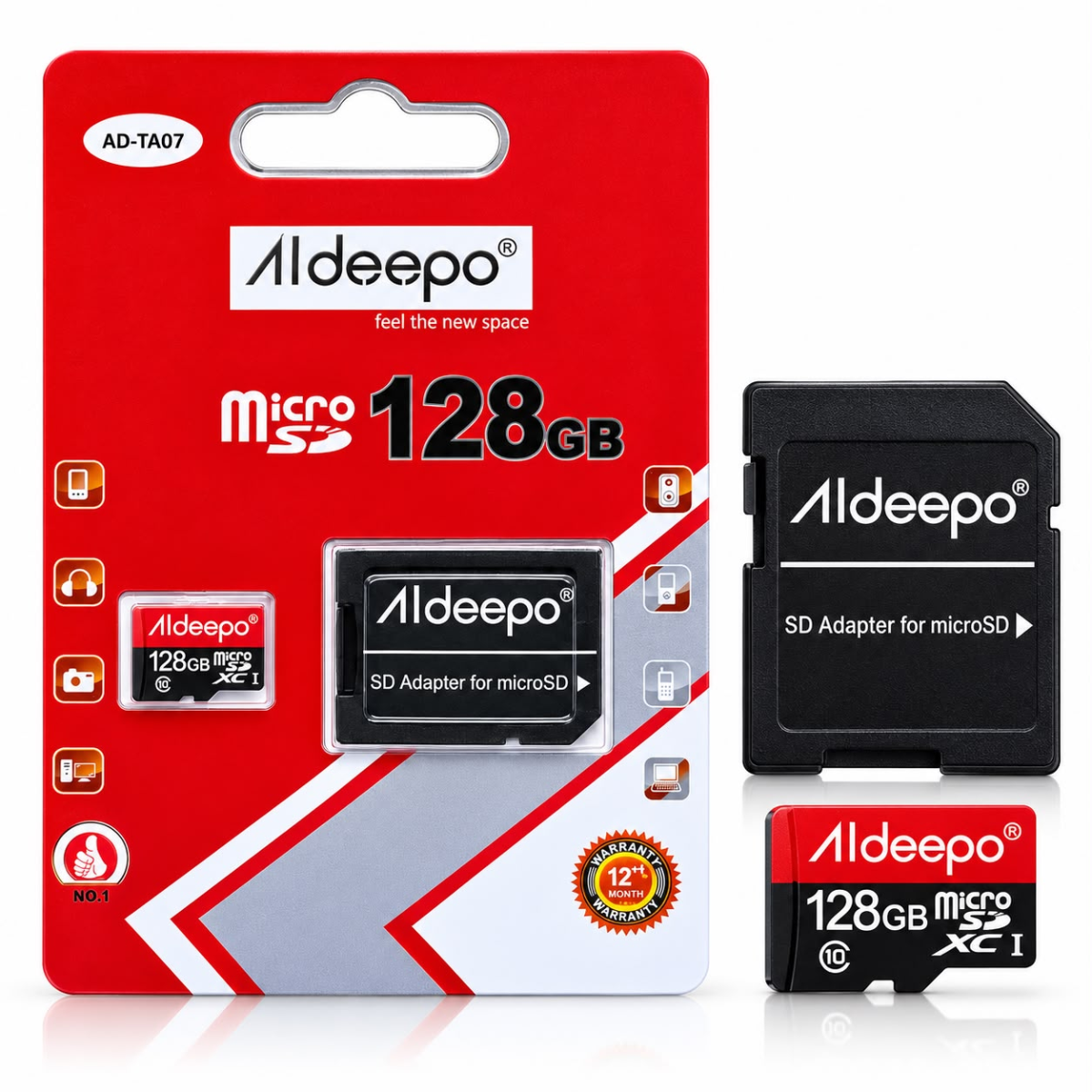 ALDEEPO AD-TA07 MICRO SD 128GB