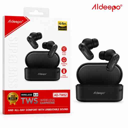 ALDEEPO AD-TW52 AUDIFONO BLUETOOTH