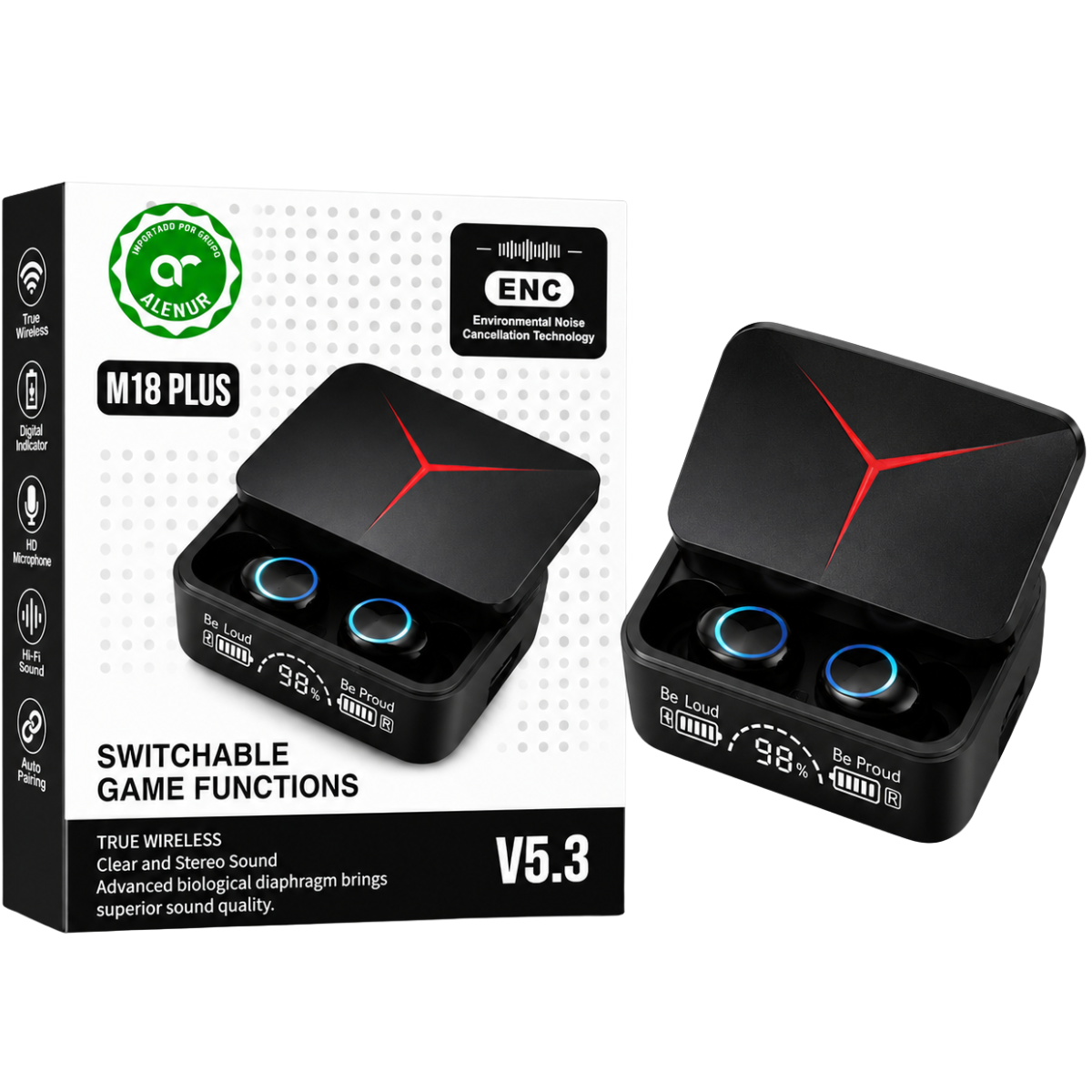 M18 AUDIFONO BLUETOOTH
