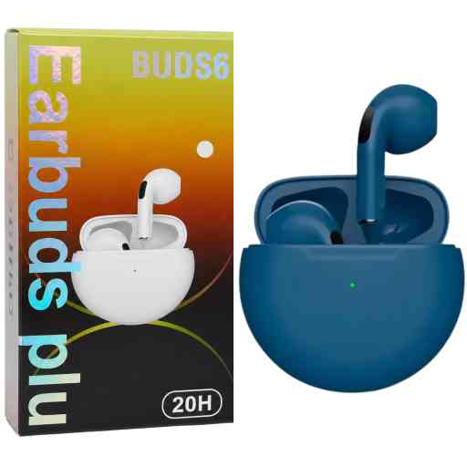 BUDS6 AUDIFONO BLUETOOTH (AZUL)