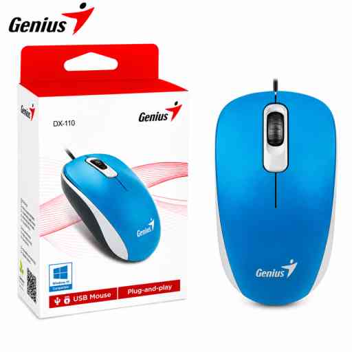 GENIUS DX-110 MOUSE (AZUL)
