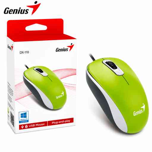 GENIUS DX-110 MOUSE (VERDE)