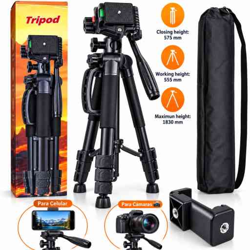 TRIPOD F-180STH ALTURA MAXIMA 183CM