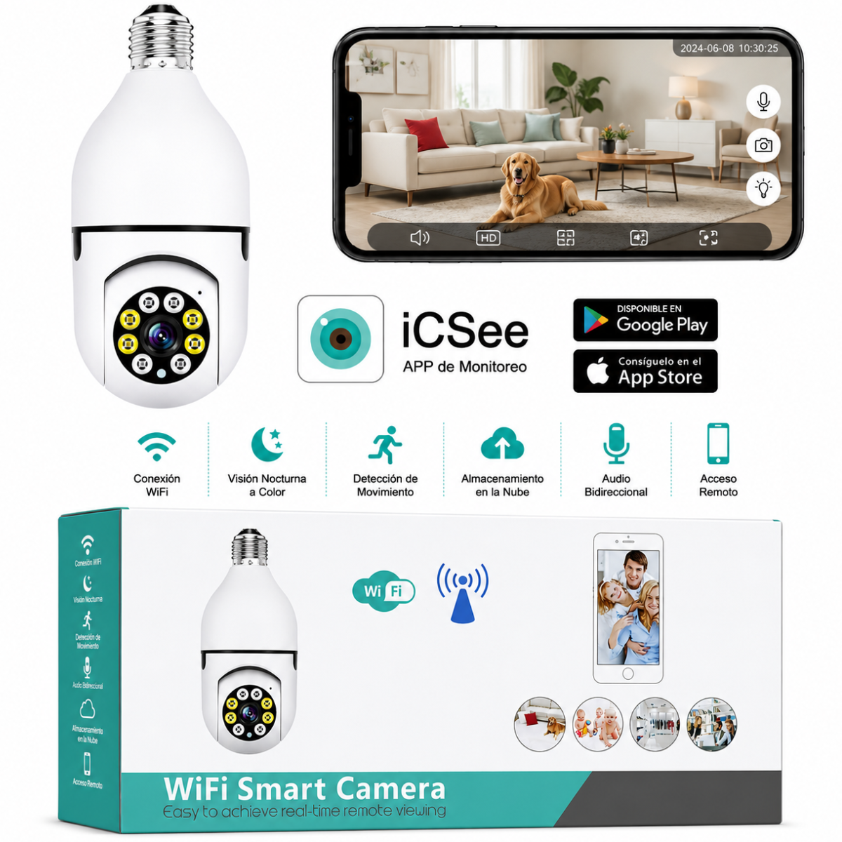 FOCO CAMARA SMART