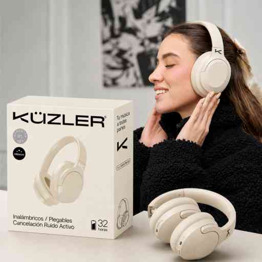 KUZLER GEOFF-101B AURICULAR INALAMBRICO CANCELACION RUIDO ACTIVO (BLANCO)
